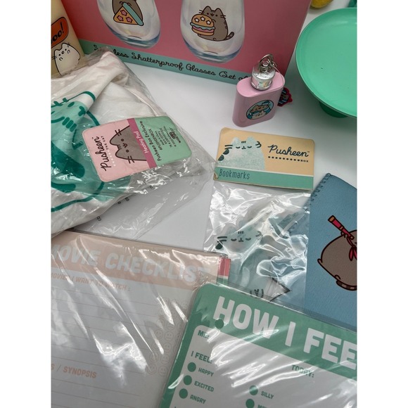 Pusheen Exclusive Box Lot Bundle New Limited Edition Collectibles 3 Shirts S - Picture 6 of 16